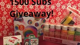 CraftyKids Studio 1500 Subs Giveaway!