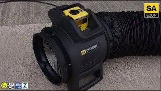 SA Cyclone EX Air Mover provides safe and reliable extraction of dangerous vapors in hazardous areas