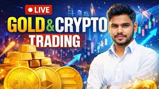 Crypto Price Action Live | Dubai Trader | Low Risk Setup #gold  #live #btc