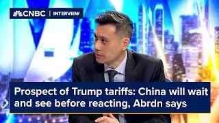 Prospect of Trump tariffs: China will wait and see before reacting, Abrdn says