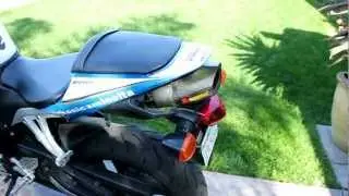 Akrapovic Vs Hyperflo Sound comparison. 08 cbr600rr