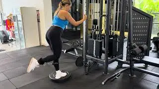 Cable Standing Single Leg Hamstring Curl 