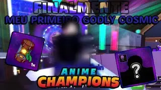 PEGUEI FINALMENTE UM GODLY NESSE JOGO! ANIME CHAMPIONS ( ACS )