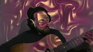 Layered ASMR and Ambient Guitar Moody Jam