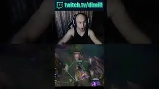 Попал в инвиз #dimill #leagueoflegends #gaming #support #twitch  #riotgames #arcane #thresh