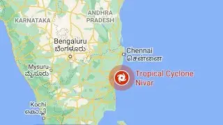nivar cyclone location see in  google map #nivarcyclone#googlemap