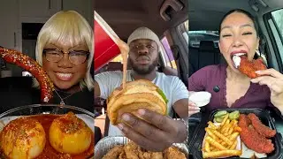 Tiktok Mukbang Asmr Compilation | Asmr Eating video #mukbang #asmr 