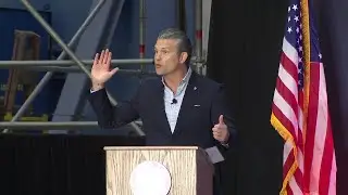 Full speech: Hegseth discusses Venezuela, domestic manufacturing in speech to Virginia shipbuilders