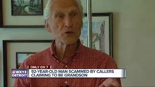 92-year-old man scammed by callers claiming to be grandson