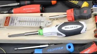 Безредукторный шуруповёрт ROLGEAR 14-1 и тестирование обратного хода. Snap On, PB Swiss, DeWalt, ...