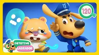 Será Que Tem um Monstro na Minha Barriga? 😶 Bons Hábitos do Detetive Labrador por 2 Horas🔍Compilação