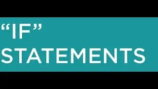 syntax of if statement part 2
