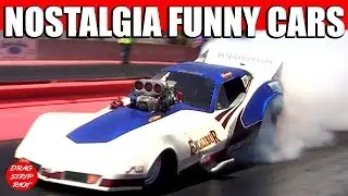 Nostalgia Funny Cars Drag Racing