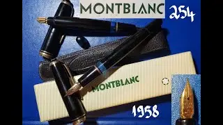 Обзор перьевой ручки MONTBLANC 254 1958 года