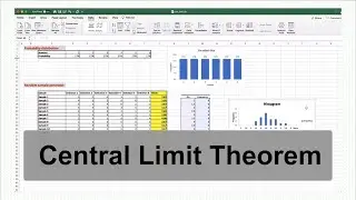 Central Limit Theorem demonstration with Excel