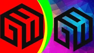 How to make GH letter logo design in adobe illustrator EP 26