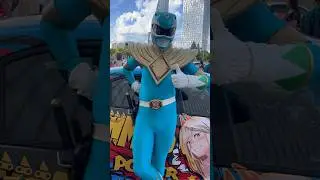 Кто помнит? Отличный косплей на могучих Рейнджеров Power Ranger was detected at Isekai fest, Moscow