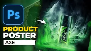 Product manipulation (Axe Spray) l speed art l Photoshop cc 2022