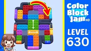 Color Block Jam Level 630 Solution Walkthrough