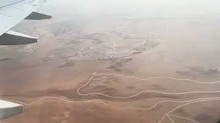 ✈️ EPIC Riyadh Airport Departure ! 🌍 UNBELIEVABLE Aerial Views of Saudi Arabia&rsquo;s Desert | 4K Footage