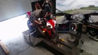 Yamaha R1 Top Speed Run Axis Dyno VS Autobahn (Germany)