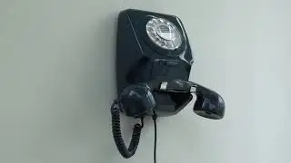 GPO Ringing 1970's Old Telephone Concord Blue Old Phone Ring 746 Wall Phone #oldtelephone