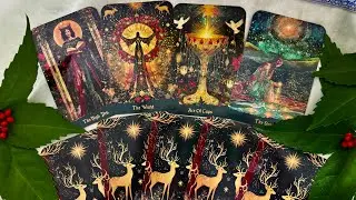 Обзор колоды &laquo;Christmas Charm Tarot&raquo; ✨🎄✨Таро &laquo;Очарование Рождества&raquo; , пр-во Турция, ИИ.