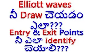 Alterations in Elliott wave pattern in Tech mahindra | in Telugu