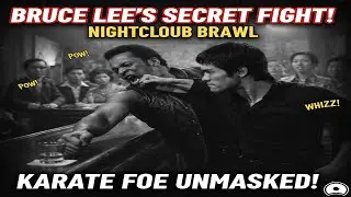 🐉 Bruce Lee Vs Karate Fighter ⚡ The Untold Nightclub Incident 🔥 Epic Showdown Must-See #movie