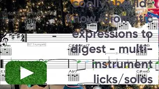🎸|🎷| vibes. ⏩49 Must-Know Idiomatic Licks for Multi-Instrumentalists - Twisted Shaker - guitar sax