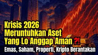 Waspada Krisis 2026‼️Aset Emas, Saham, Properti & Kripto Bisa Runtuh!