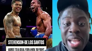 Richardson Hitchins Sparred Both Shakur Stevenson & Edwin Delos Santos He Keeps it💯on There fight