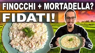 RISOTTO con FINOCCHI, PARMIGIANO e MORTADELLA by Chef Max Mariola!
