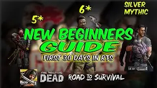 TWD RTS: New BEGINNERS GUIDE: The Walking Dead: Road to Survival