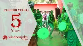 Kolla Ajay Director Wisdomjobs.com - 5 years Celebrations at Wisdom IT Services