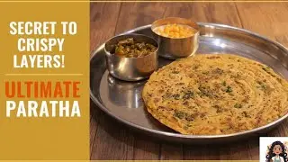 How to Make Restaurant-Style Onion Lachha Paratha at Home😋 | Multi-Layered लच्छेदार प्याज़ पराठा |