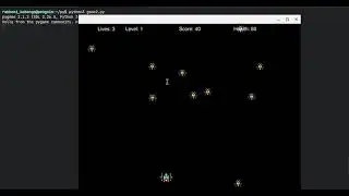 shooTar: The Game, made using python