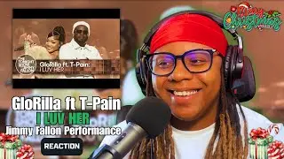 GloRilla & T-Pain 'I LUV Her' Jimmy Fallon Performance 🔥 REACTION | Vlogmas 2024 Day 8