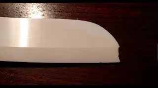 Sharpening a Ceramic Knife (with a broken tip)