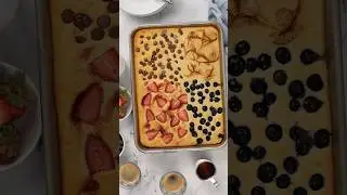Блины на противне