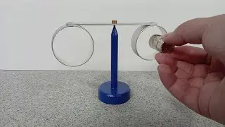 Eddy Current demonstration unit #physics #physicsfun #explorephysics