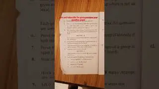 math bsc sem 4th previous year question paper