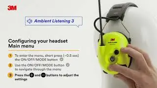 Peltor LiteCom Plus - How to use