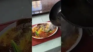 Hot Oil Fish ! Cooking Style ASMR