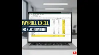 اكسيل لحساب المرتبات بدون أخطاء Excel + payroll + HR #Excel#Payroll#HR#HumanResources#accounting
