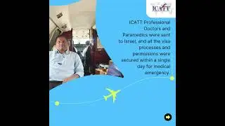 Patient Transfer from Israel to Chennai | Air Ambulance| Air Ambulance service in India