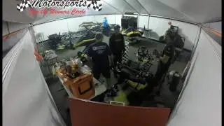 Checkered Motorsports Time Lapse- Frame to Race Ready