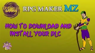 Как установить DLC в RPG Maker MZ Tutorial