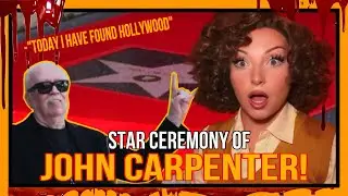 Seeing John Carpenter's Hollywood Walk of Fame star ceremony