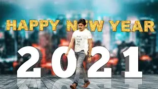 Happy New year 2021 status video || Happy New year photo editing